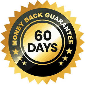 AlphaErec 60-day money-back guarantee seal